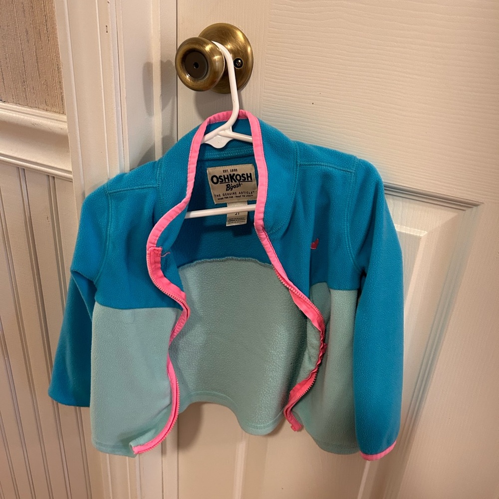 2T OshKosh Lightweight fleece  jacket